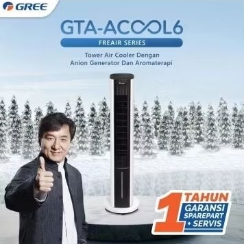 AIR COOLER GREE GTA-ACOOL6 PENYEJUK UDARA TOWER FAN PORTABLE 6 LITER