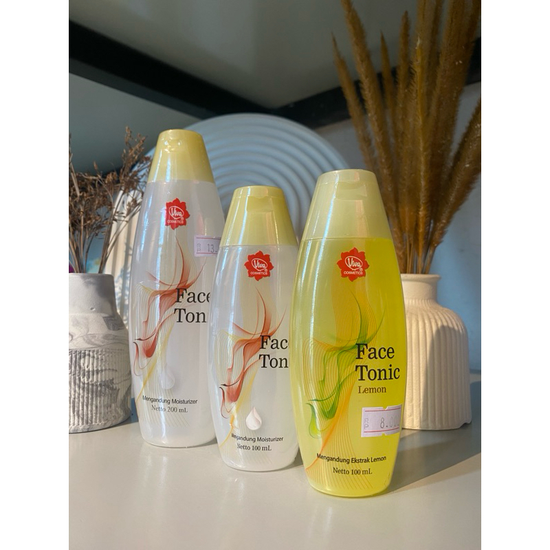 Viva Face Tonic Lemon 100ml/Viva Face Tonic 100ml/Viva Face Tonic 200ml