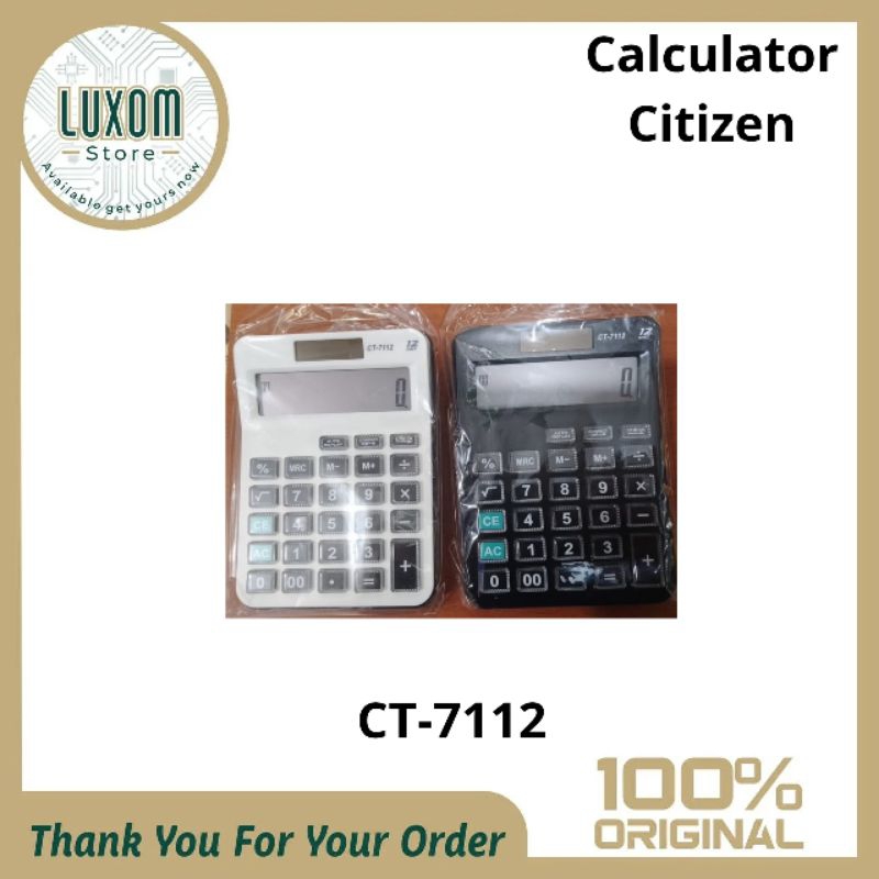 

Calculator Citizen CT-7112/Kalkulator/Calculator Citizen/Citizen