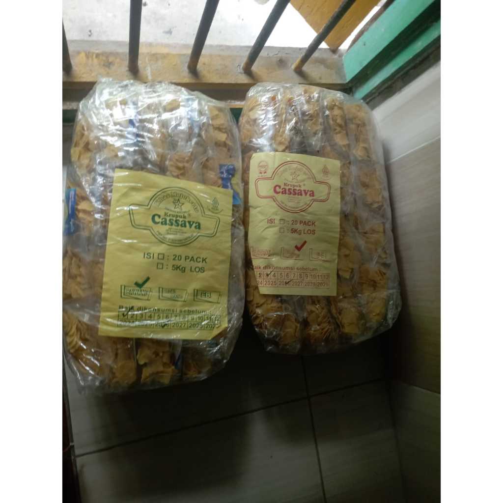 

Krupuk Singkong Cassava Khas Mojokerto 1 ball