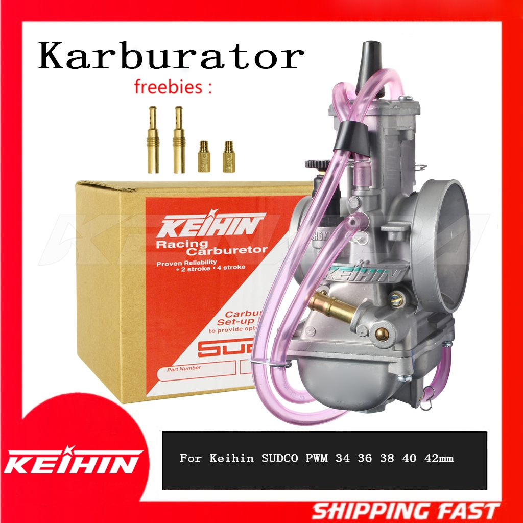 Carburetor Karbu Karburator  PWM 34 36 38 40 42mm SUDCO Air Strike Universal Racing Carburetor