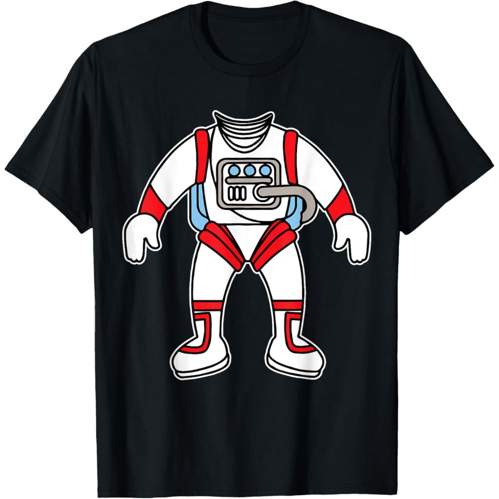 Kaos Astronot, Baju Luar Angkasa, Kostum, Manusia Angkasa, Hadiah Halloween Mudah