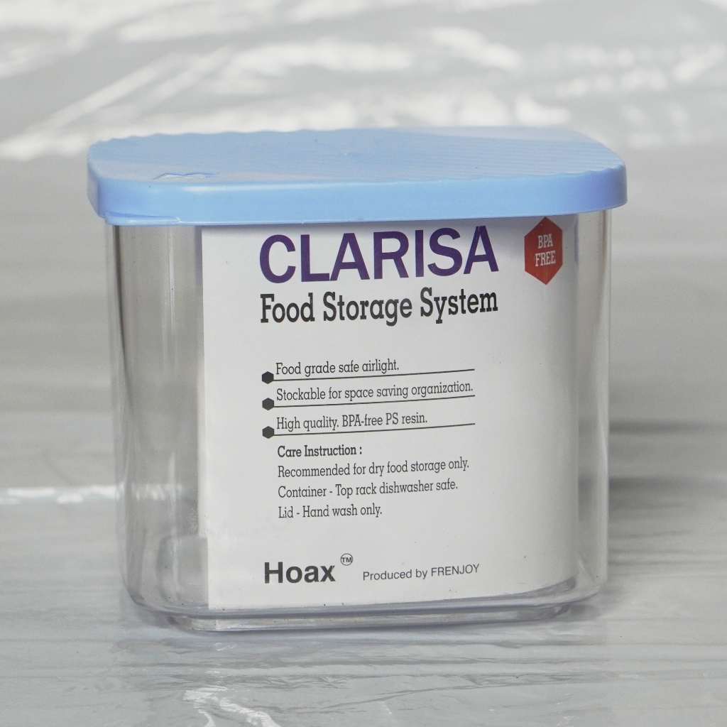 TOPLES CLARISSA 1 LT 1,8 LT | TOPLES KUE PUTIH BENING TRANSPARAN