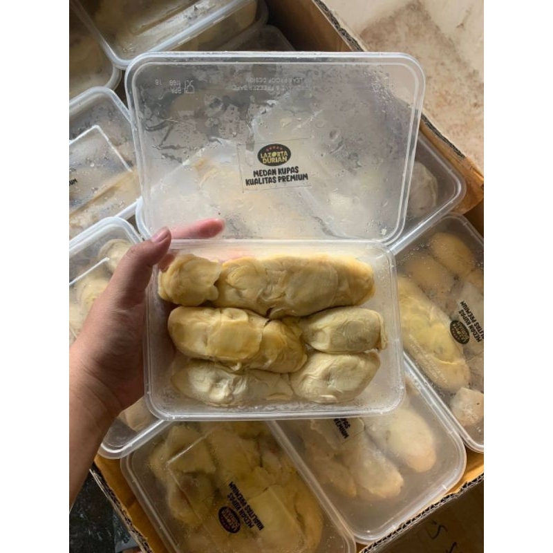 

DURIAN KUPAS PREMIUM DURPAS MEDAN LAZORTA 500GR