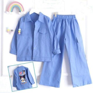 Setelan anak perempuan kuromi set wanset viral terbaru lebaran 2025 One Set Kekinian