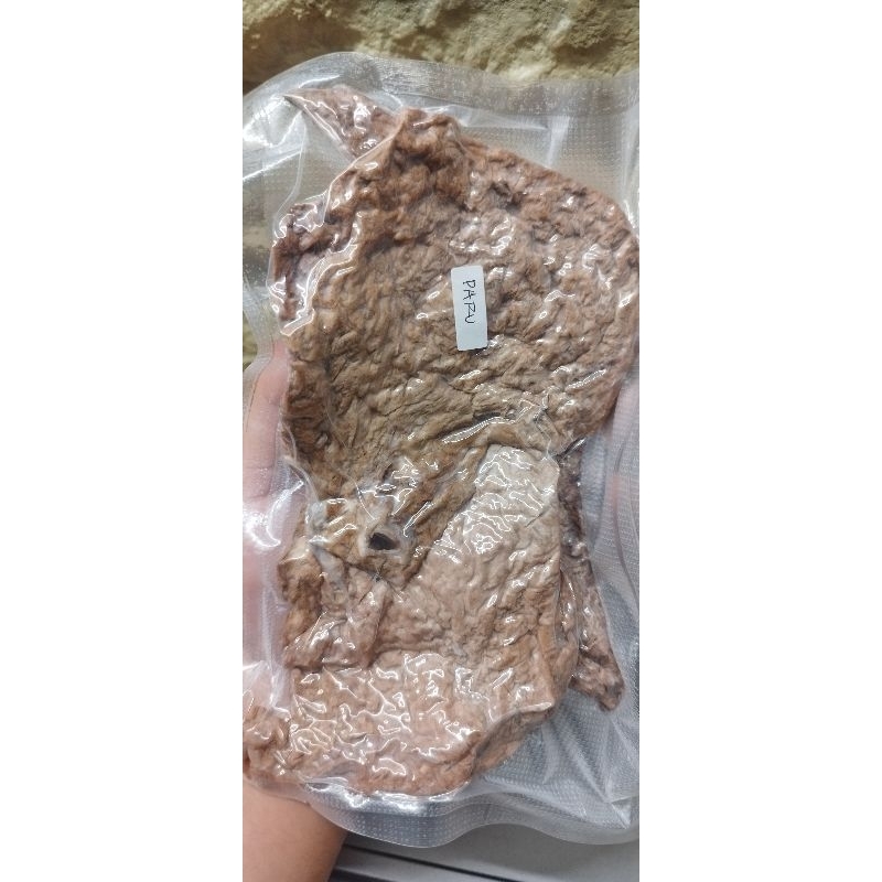 

Paru Sapi Kering Asin Premium 100 gram / pack