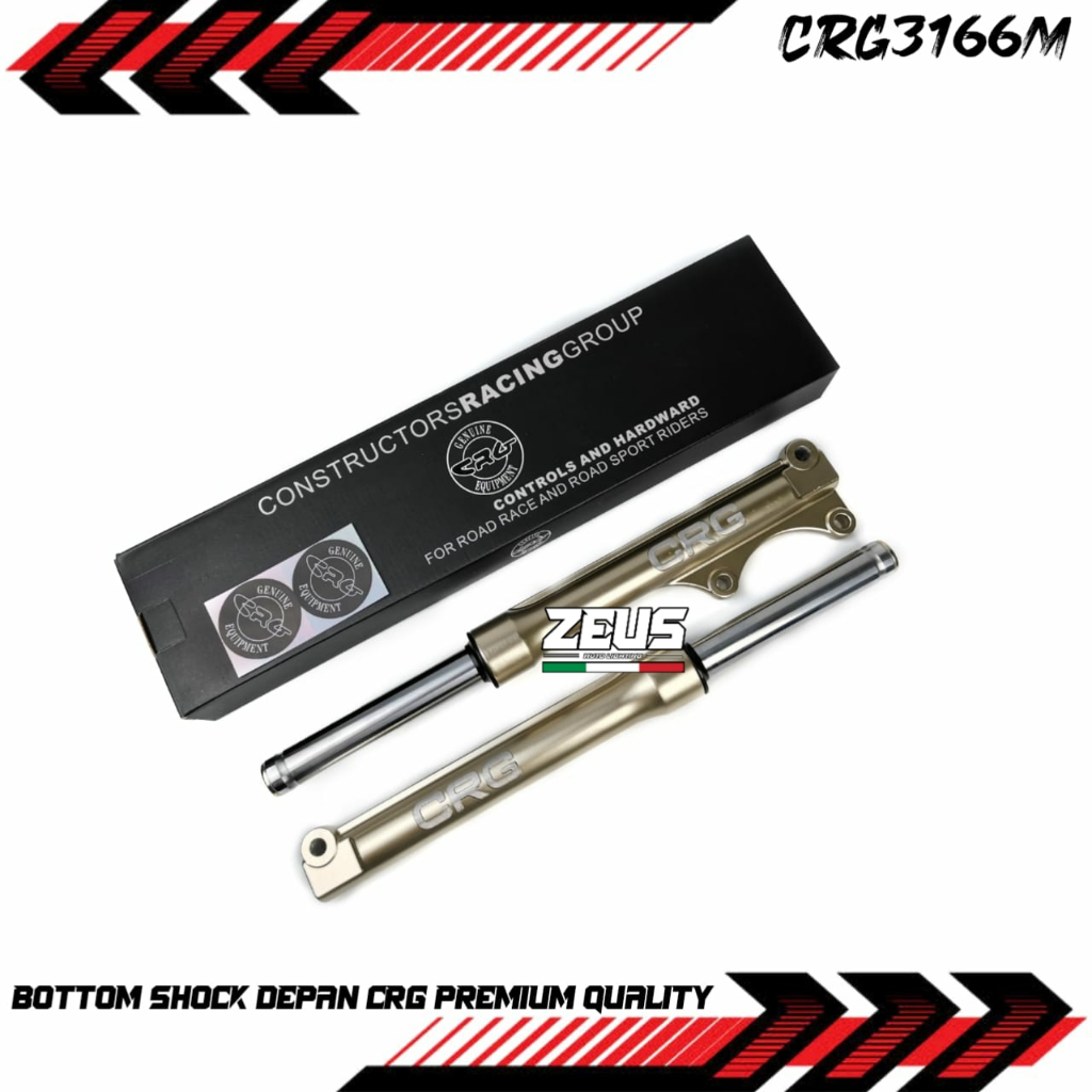 SHOCK DEPAN KOMPLIT CRG 3116 SHOCK BREAKER DEPAN CRG MODEL STANDAR SHOCK MIO SMILE MIO SOUL MIO