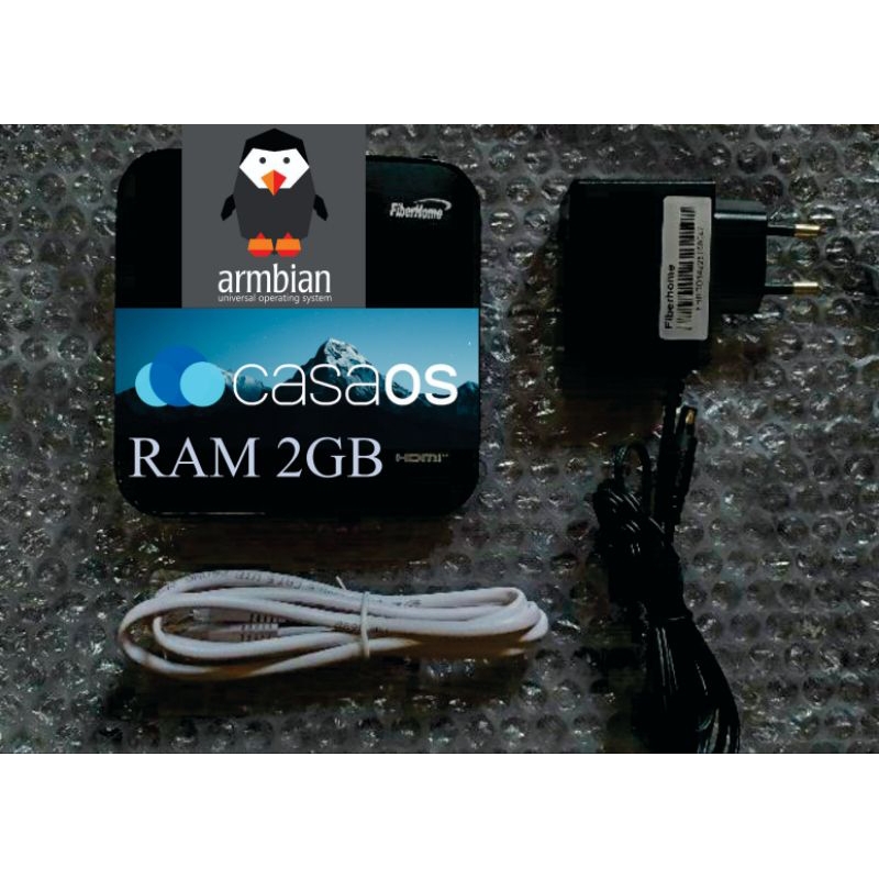 STB HG680P ARMBIAN CASA OS DEKSTOP SERVER RAM 2GB ROM 8GB