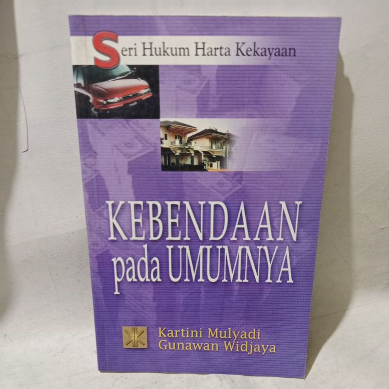 Buku Kebendaan Pada Umumnya -Kartini Mulyadi