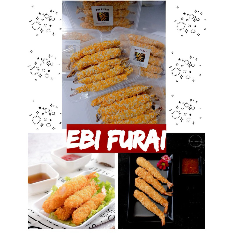 EBI FURAI ALA HOKBEN FROZEN UDANG GORENG TEPUNG CRISPI isi 10 biji