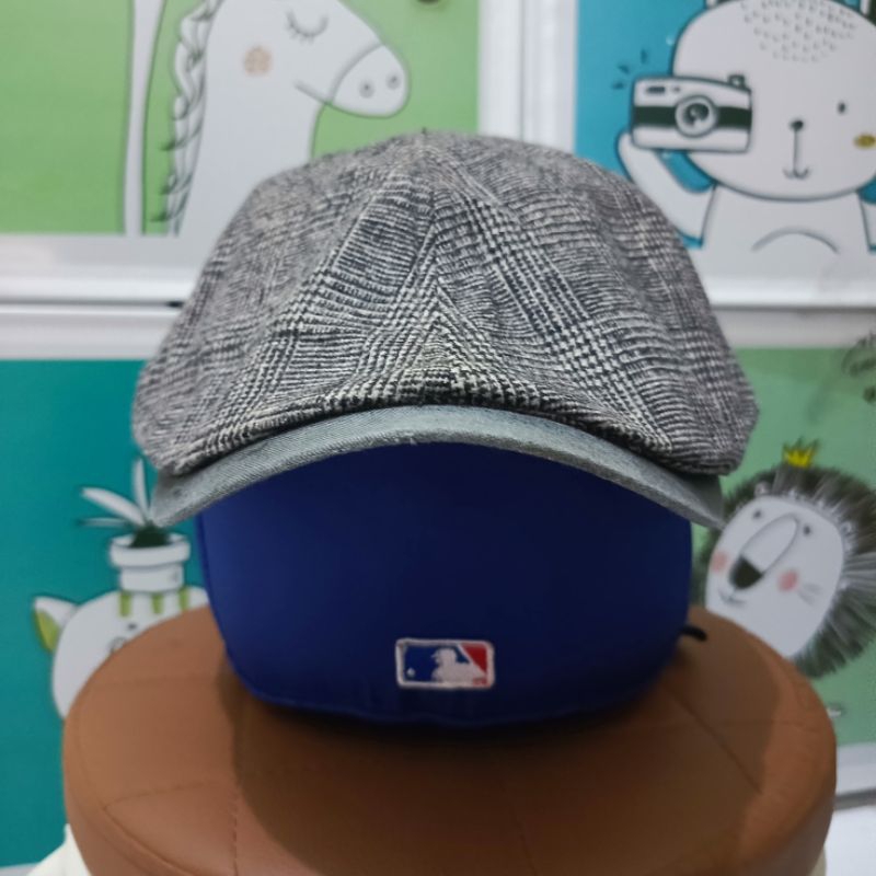 Topi Copet Flatcap Wool Castano USA Hatters