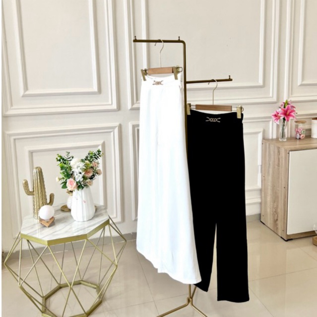 SCUBA KULOT 1288 || CELANA KULOT BAHAN SCUBA TERBARU || CELANA KULOT PINGGANG KARET || OOTD FASHION 