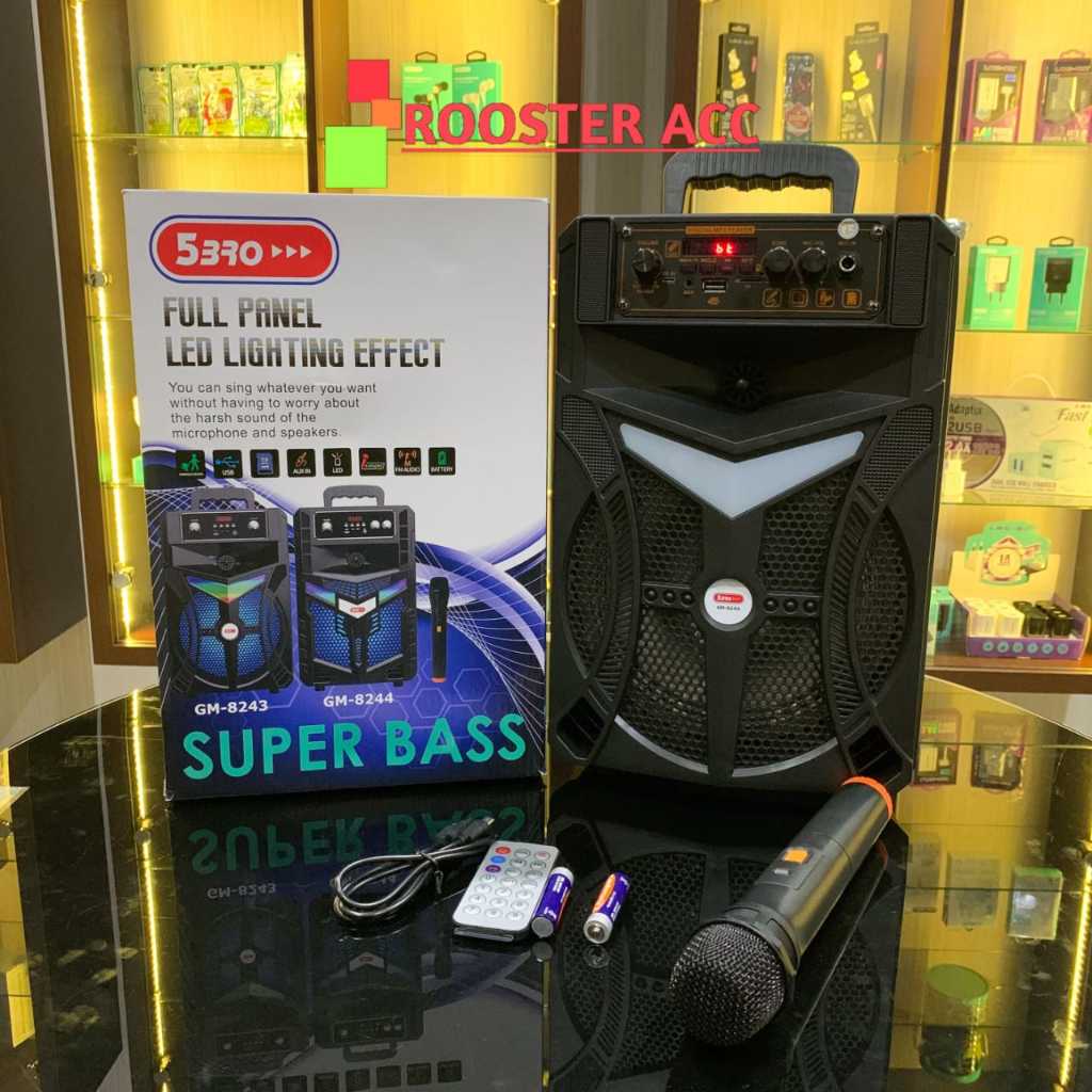 SPEAKER BLUETOOTH 5 BRO GM-8243