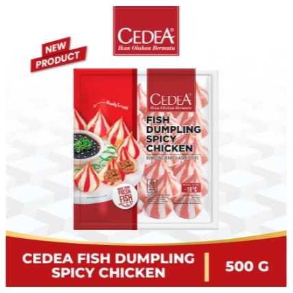 

CEDEA Fish Dumpling SPICY CHICKEN 500gr - GOSEND GRAB Only!!!