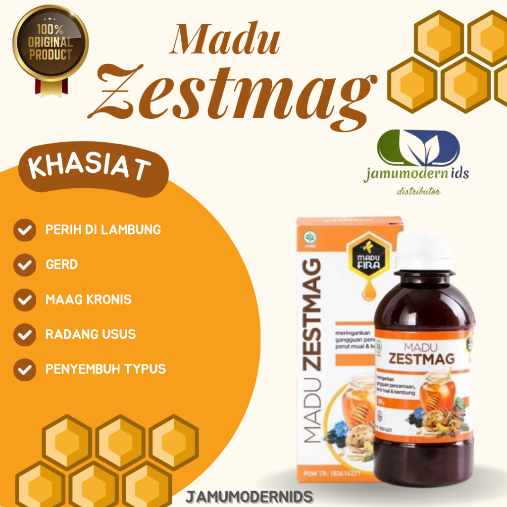 

[SPECIAL FLASH SALE] Madu Zestmag Asam Lambung ORIGINAL