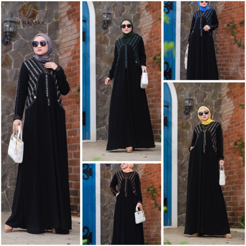 Mahalini dress | gamis | abaya