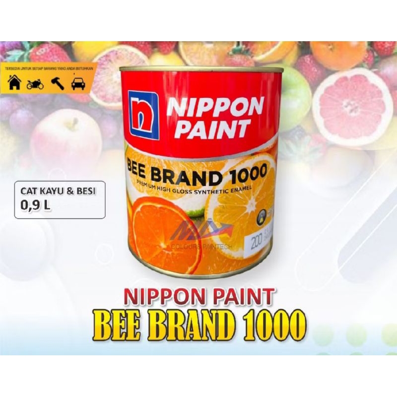 

Cat BEE BRAND 1000 Cat Kayu Besi Jendela