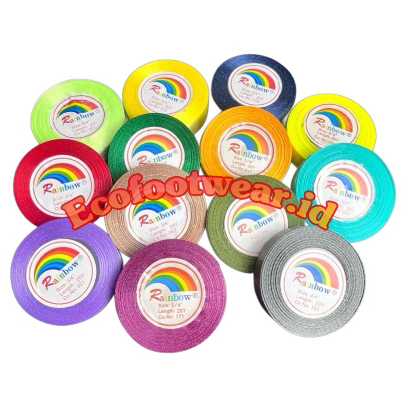 

Pita kain satin 2 CM 1 ROLL Pita kado pita buket ribbon satin pita premium pita murah ecofootwear.id