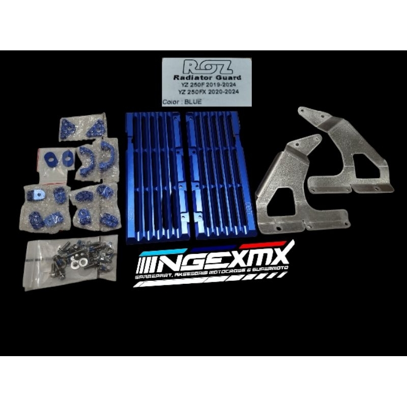 COVER RADIATOR PELINDUNG RADIATOR YZ250F 2019-2024 YZ250FX 2020-2024 ROZ