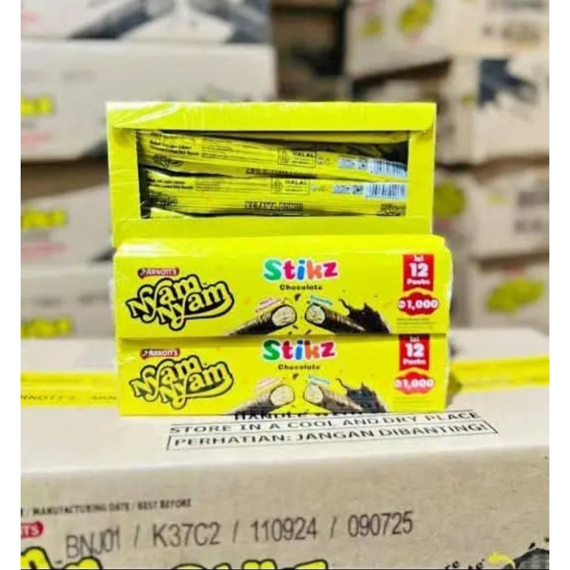 

Nyam Nyam Stikz 1 box ( 12pcs ) ❗ HARGA PROMO ❗