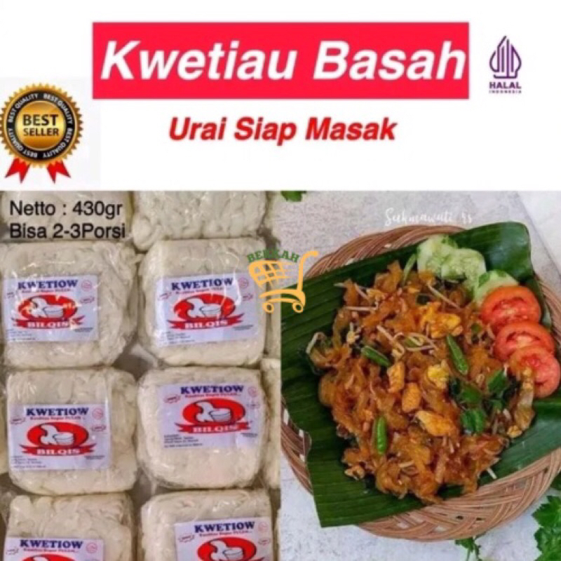 

Kwetiau Bilqis Siap Masak - 400g