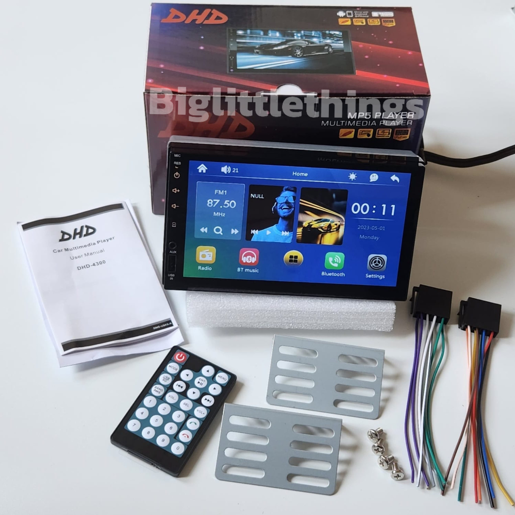 Double Din TV Mobil Head Unit Universal Support Mirrorlink DHD-4300