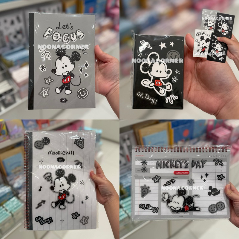 

Miniso x Mickey ‼️ Notebook Spiral / Buku Tulis Mickey Mouse Marvellous Day Series