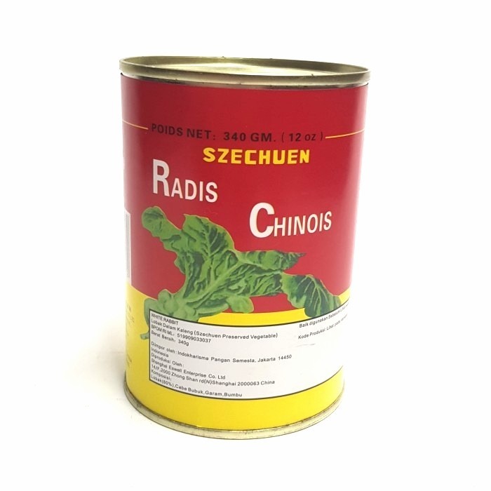 

SZECHUAN SAYUR PEDAS KALENG 340 GR