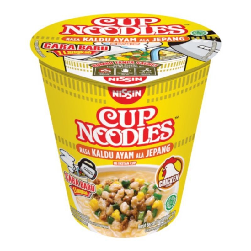

Nissin Cup Noodles Rasa Kaldu Ayam Ala Jepang 67 gr