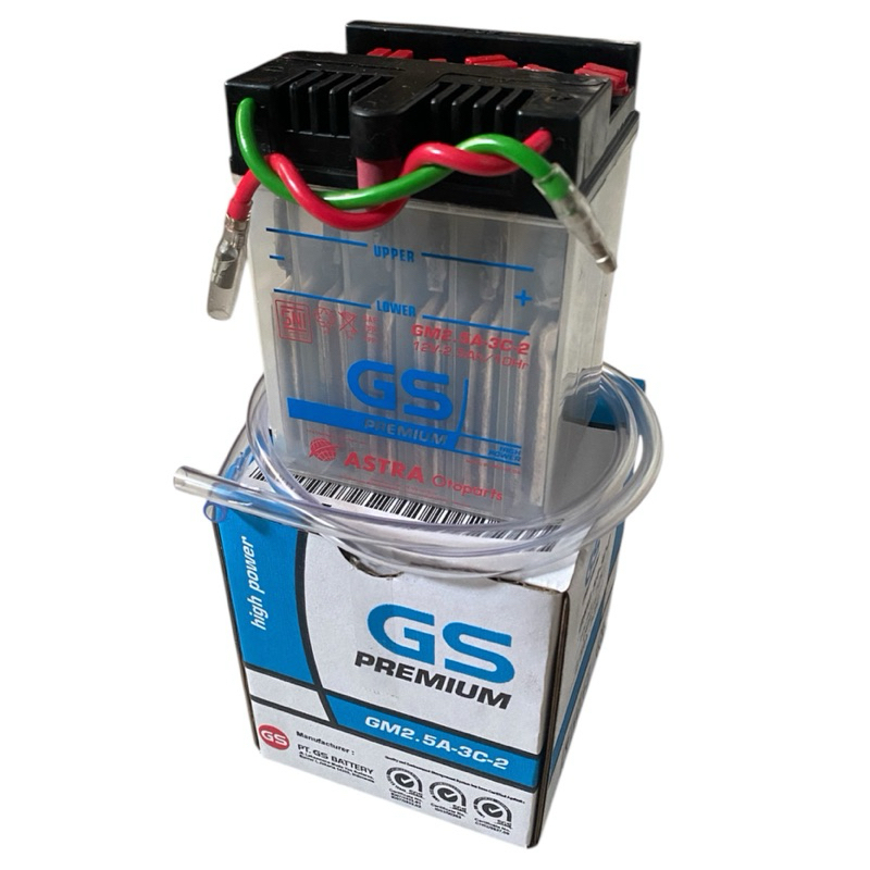 Aki GS PREMIUM GM2 5a-3c-2 Original astra otopart honda win GL