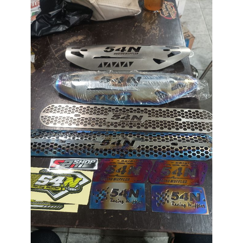 TAMENG KNALPOT STAINLES 54N RACING MUFLER