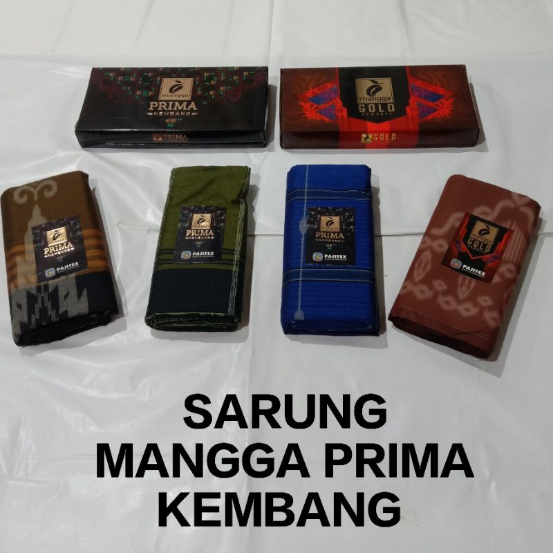 SARUNG MANGGA PRIMA KEMBANG, MANGGA GOLD KEMBANG