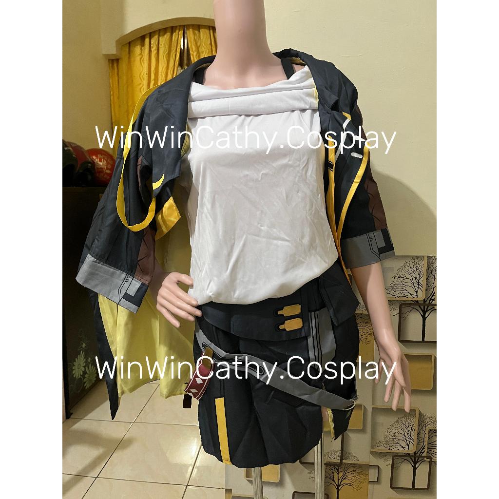 DIJUAL-KOSTUM STELLE HSR-Honkai Star rail kostum cosplay murah stelle size m l