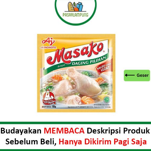 

Masako Ayam Per Bks 10 Gr Pasar Lampung
