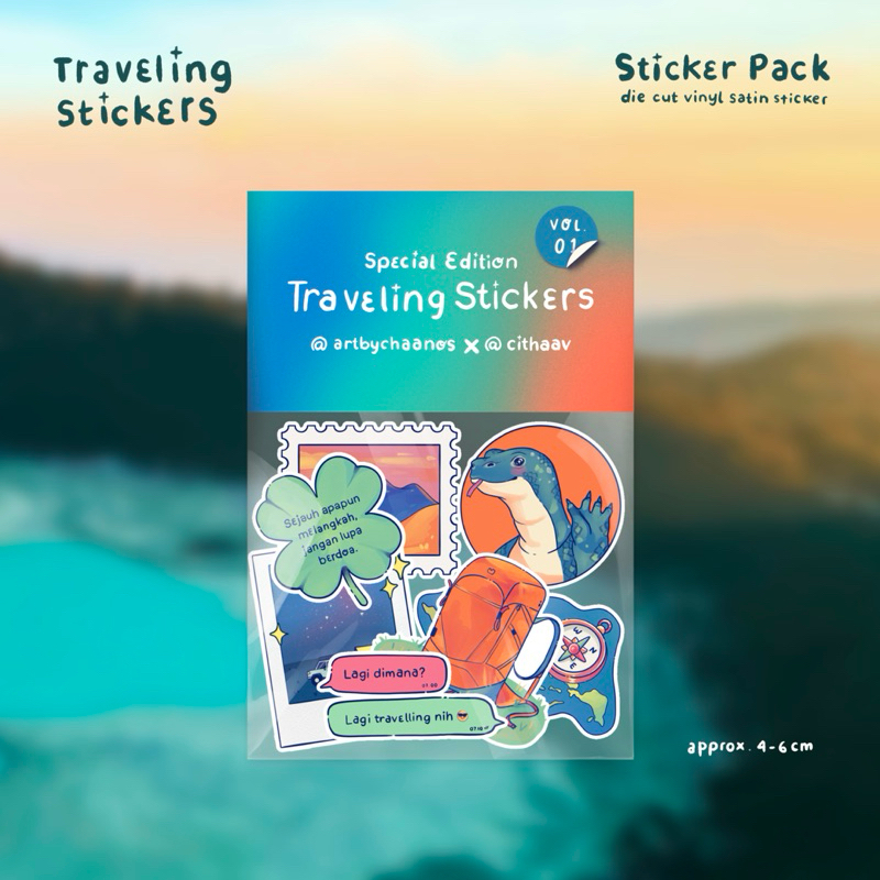 

Traveling Sticker Pack