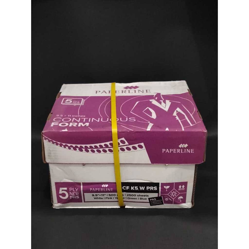 

Kertas Continous Form Paperline 9,5×11 5 ply PRS Warna