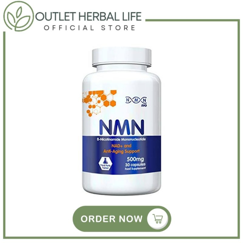 NMN B - Nicotinamide Mononucleotide NAD+ And Suplemen Herbal Anti Aging Asli Original