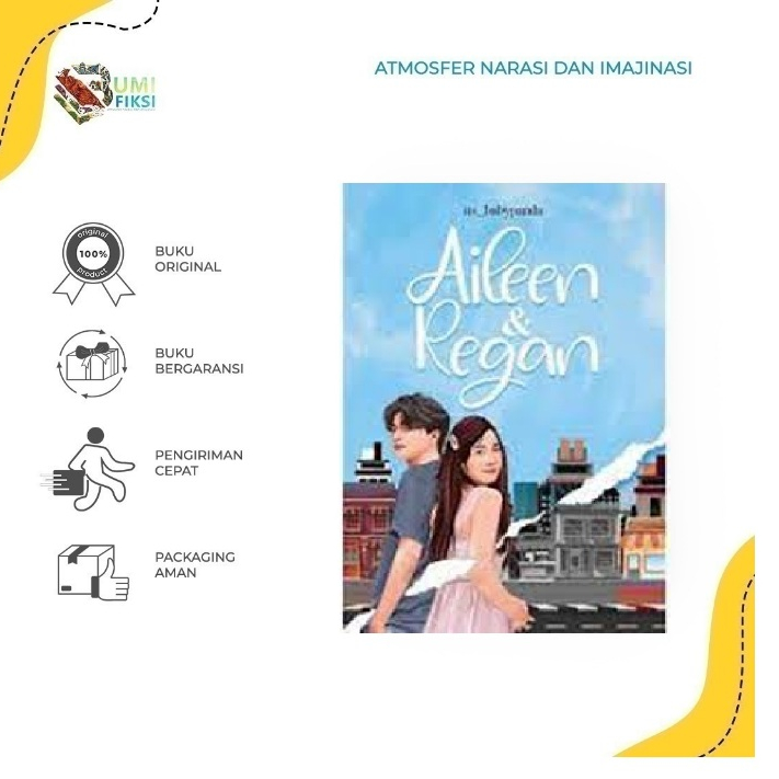 [ Promo ] Buku Novel - Aileen & Regan By Nuzilna Rahma - Bumi Fiksi