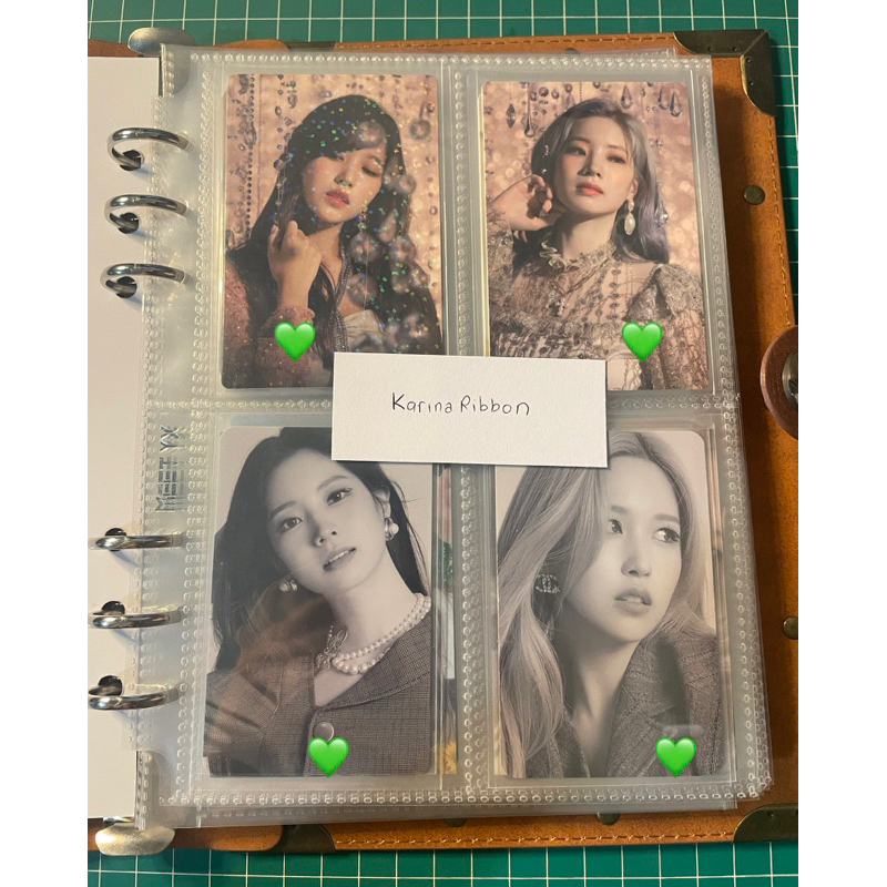 TWICE Rare Mina Dahyun Feel Special Broadcast SWID Photocarrds