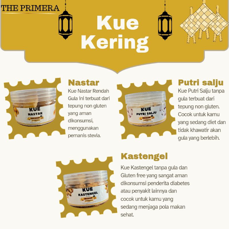 

Kue Sehat Kastengel Kue Putri Salju No Sugar Gluten Free Non Gluten Kue Nastar Original Less Sugar Jar 250ml The Primera Kue Cookies Lebaran The Primera