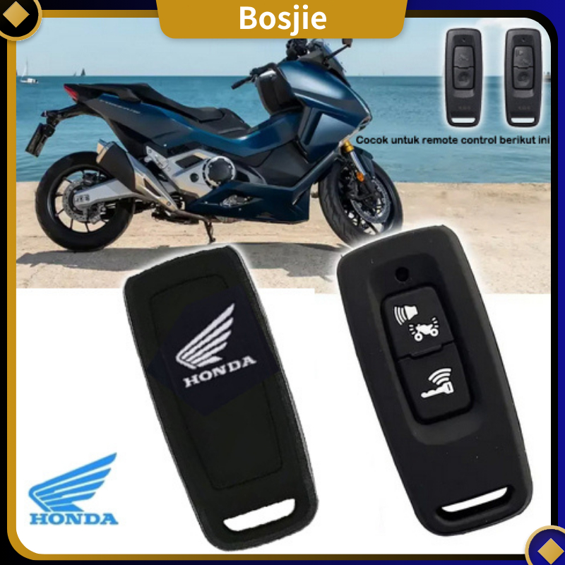 Sarung Remote /Cover Keyless Pelindung Kunci Smart Key Presisi Motor Honda 2 Tombol Prestige Stylish