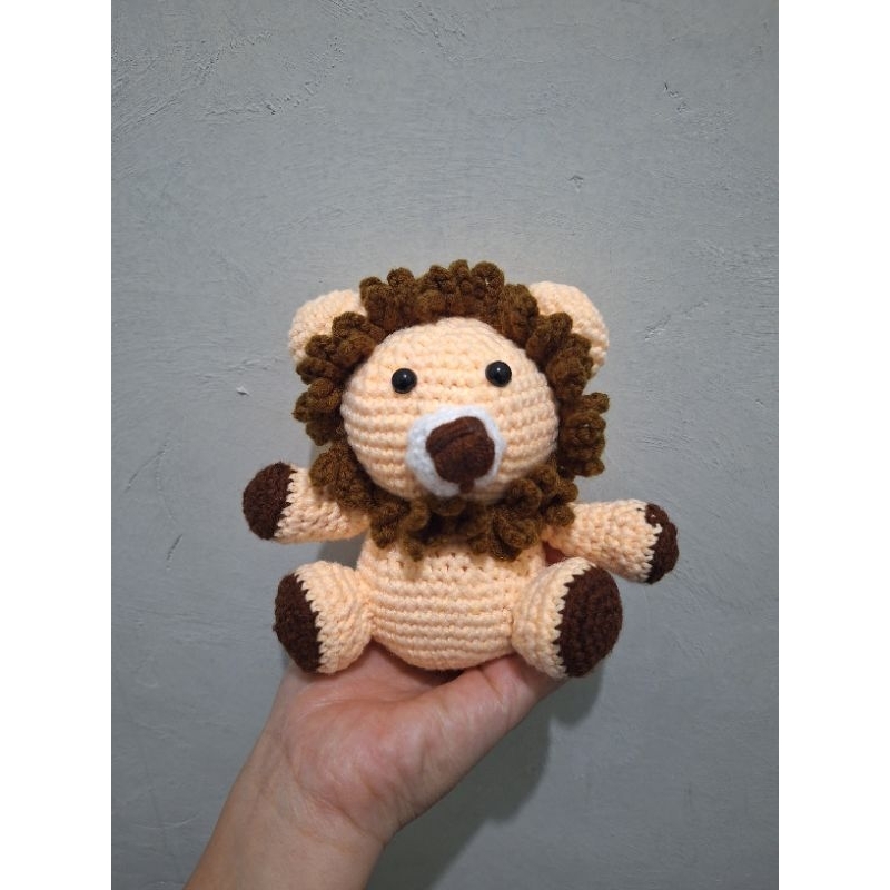BONEKA SIMBA/BONEKA RAJUT/BONEKA LUCU