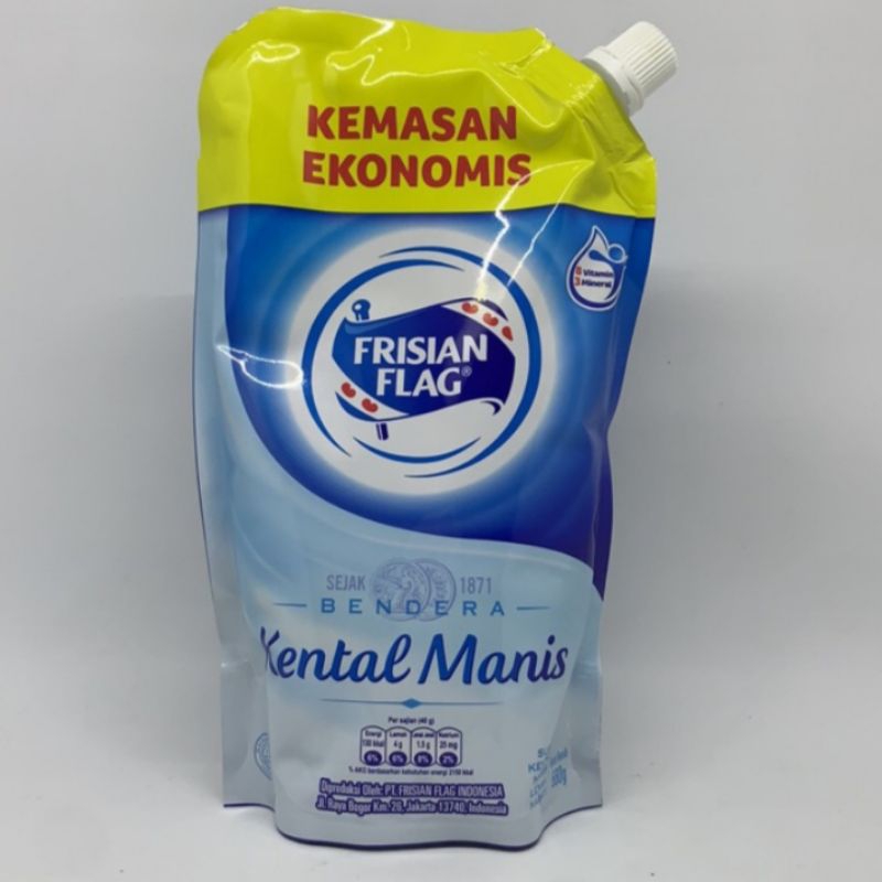 

Susu Kental Manis Bendera pouch 545gr