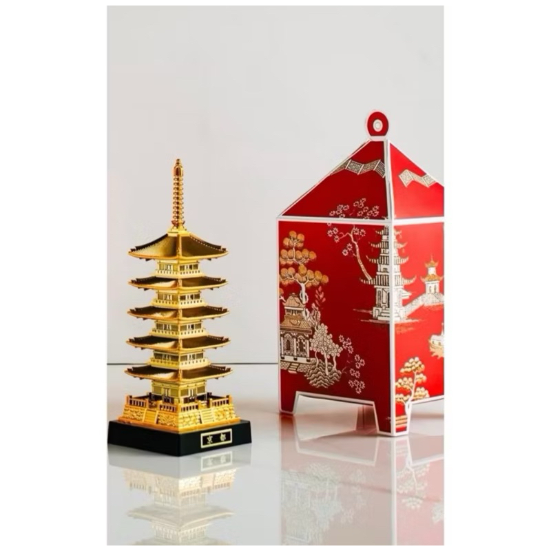 

Box CNY Pagoda dus imlek dessert box toples kotak sincia