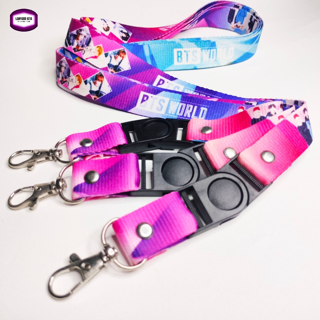 LANYARD TALI GANTUNGAN ID CARD HP BTS