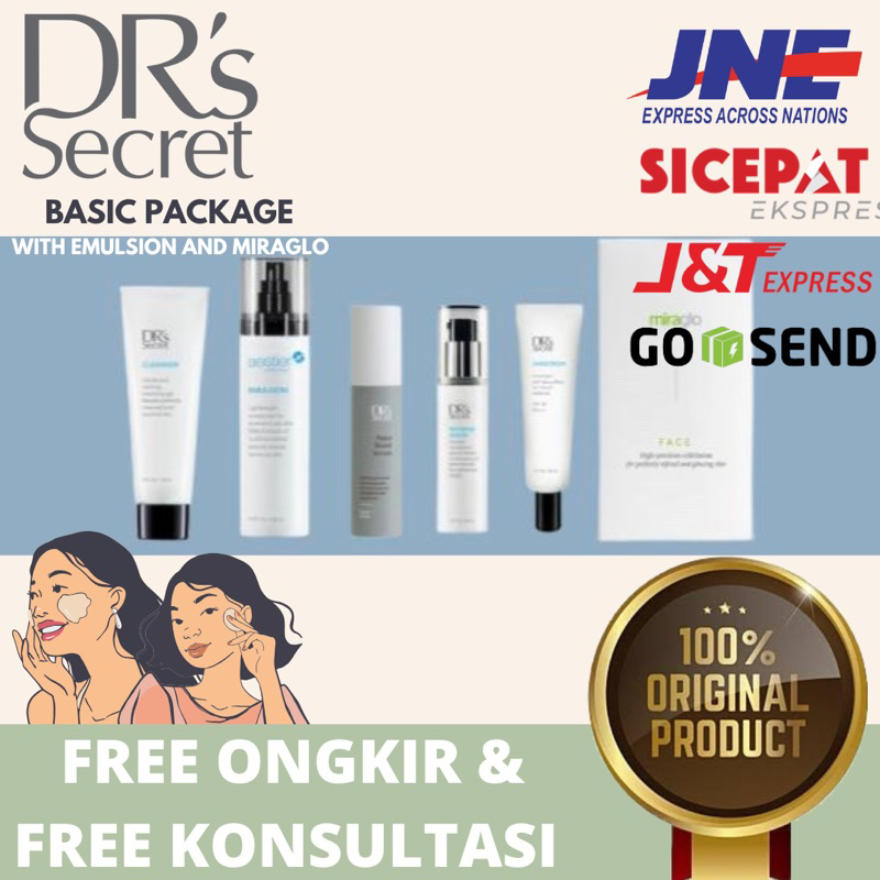 [DRS SECRET] PAKET BASIC WITH EMULSION AND MIRAGLO