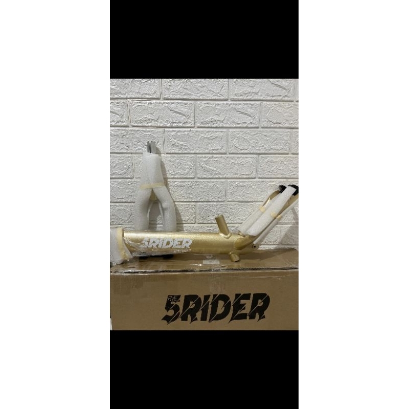 Frame alloy 5rider gold