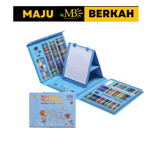 

CRAYON ART SET 208 DAN 150 PCS WARNA MENARIK LENGKAP
