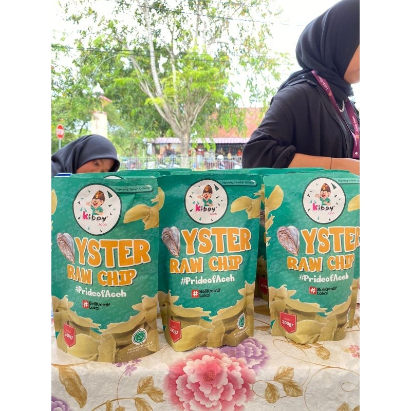 

Kiboy OYster Raw Chip #PrideofAceh (Kerupuk Tiram Mentah)
