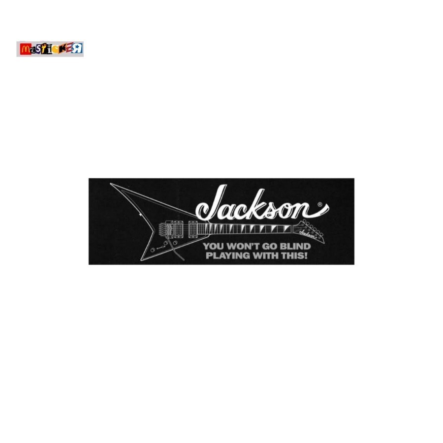 

sticker Jackson Guitars graphic logo stiker